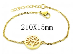 HY Stainless Steel 316L Bracelets (Charm)-HY91B0319LQ