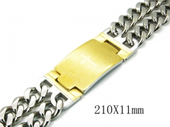 HY Stainless Steel 316L Bracelets-HYC18B0562JLE