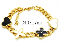 HY Stainless Steel 316L Bracelets-HYC68B0091I00