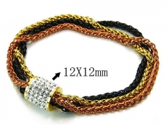 HY Stainless Steel 316L Bracelets-HYC91B0084HOF