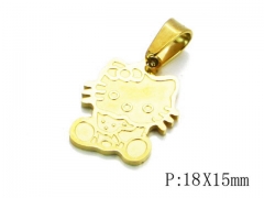 HY 316L Stainless Steel Animal Pendant-HY12P0391ILG