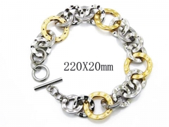 HY Stainless Steel 316L Bracelets-HYC18B0211I10