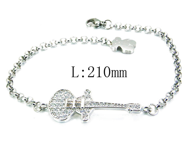 HY Stainless Steel 316L Bracelets-HYC90B0206HLC