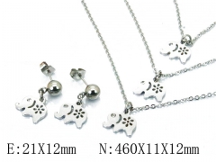 HY Wholesale 316L Stainless Steel jewelry Popular Set-HY91S0708HHX