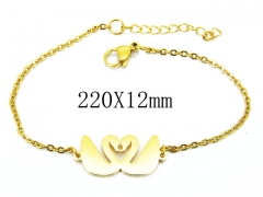 HY Stainless Steel 316L Bracelets (Charm)-HY91B0310LV