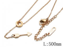 HY Stainless Steel 316L Necklaces-HYC14N0392PT