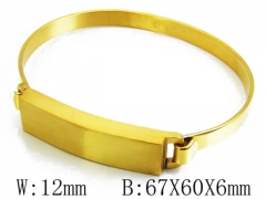 HY Stainless Steel 316L Bangle-HYC64B0075H80