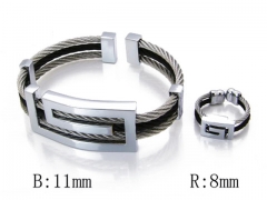 HY Stainless Steel 316L Bangle-HYC38S0079J20