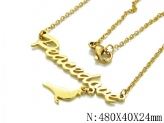 HY Stainless Steel 316L Necklaces-HYC09N0211LLV