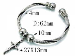 HY Stainless Steel 316L Bangle-HYC38B0488HMC