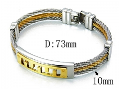 HY Stainless Steel 316L Bangle-HYC38B0445IHG