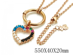 HY Stainless Steel 316L Necklaces-HYC90N0054HOF