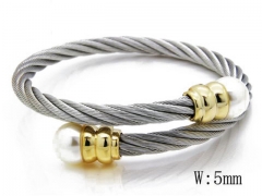 HY Stainless Steel 316L Bangle-HYC38B0380H30