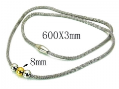 HY Stainless Steel 316L Necklaces-HYC02N0069HHE