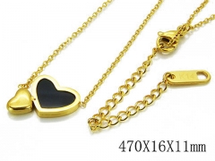 HY Stainless Steel 316L Necklaces-HYC14N0376HGC