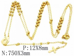 HY Stainless Steel 316L Necklaces-HYC61N0151H00