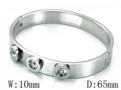 HY Stainless Steel 316L Bangle-HYC64B0360IIZ