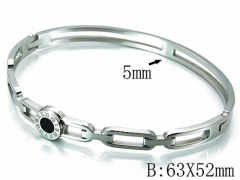 HY Stainless Steel 316L Bangle-HYC14B0528HKL