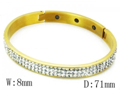 HY Stainless Steel 316L Bangle-HYC64B0363IKZ