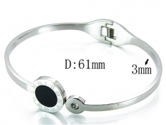 HY Stainless Steel 316L Bangle-HYC14B0529HLE