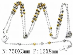 HY Stainless Steel 316L Necklaces-HYC61N0152H00