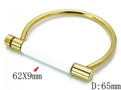 HY Stainless Steel 316L Bangle-HYC64B0397ILZ