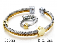 HY Stainless Steel 316L Bangle-HYC38S0104I60