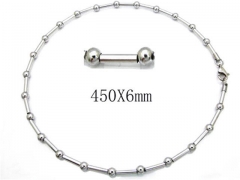 HY Stainless Steel 316L Necklaces-HYC18N0061H00