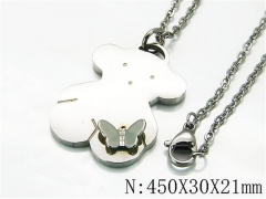 HY Stainless Steel 316L Necklaces-HYC90N0025PF