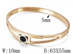 HY Stainless Steel 316L Bangle-HYC14B0563HND