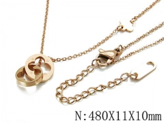 HY Stainless Steel 316L Necklaces-HYC14N0299HWW