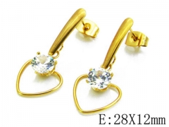 HY Wholesale Stainless Steel 316L Earrings-HYC14E0876MZ