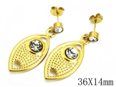 HY Wholesale Stainless Steel 316L Earrings-HYC14E0882MZ