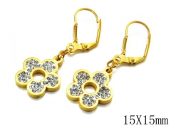 HY Wholesale Stainless Steel 316L Earrings-HYC67E0103MZ