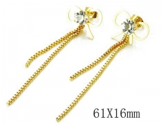 HY Wholesale Stainless Steel 316L Earrings-HYC60E0224KE