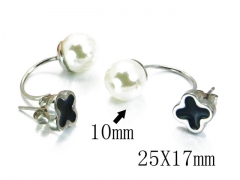 HY Wholesale Stainless Steel 316L Earrings-HYC64E0239OE