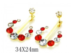 HY Wholesale Stainless Steel 316L Earrings-HYC64E0206JQ