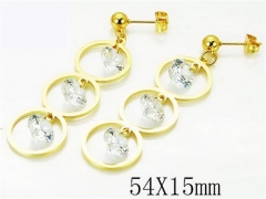 HY Wholesale Stainless Steel 316L Earrings-HYC60E0202KL