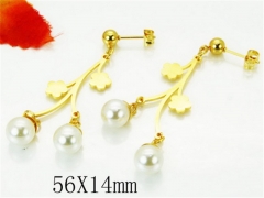 HY Wholesale Stainless Steel 316L Earrings-HYC60E0207JL