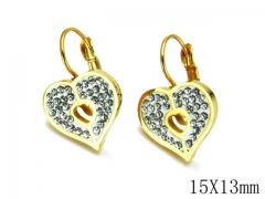 HY Wholesale 316L Stainless Steel Earrings-HYC67E0091ME