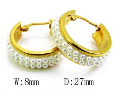 HY Wholesale 316L Stainless Steel Earrings-HYC58E0398P0