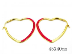 HY Wholesale 316L Stainless Steel Earrings-HYC58E0025L0