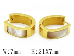 HY Wholesale 316L Stainless Steel Earrings-HYC05E0652H80