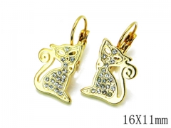 HY Wholesale 316L Stainless Steel Earrings-HYC67E0088MX