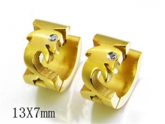 HY Wholesale 316L Stainless Steel Earrings-HYC05E0878H00