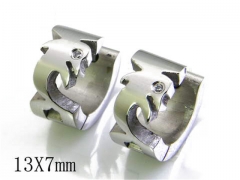 HY Wholesale 316L Stainless Steel Earrings-HYC05E0879H00