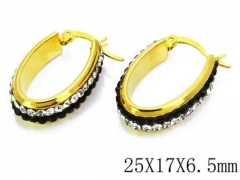 HY Wholesale 316L Stainless Steel Earrings-HYC70E0436NZ