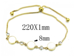 HY Wholesale Stainless Steel 316L Bracelets-HY32B0002HIL