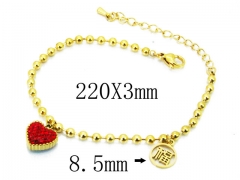 HY Wholesale Stainless Steel 316L Bracelets-HY32B0016PL