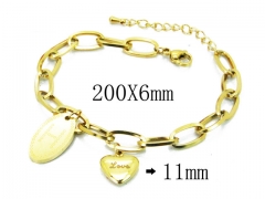 HY Wholesale Stainless Steel 316L Bracelets-HY32B0028HSS